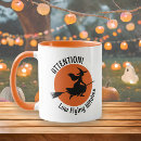 Search for witch on broom mugs Silhouette