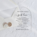 Search for just married wedding invitations Elegant