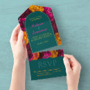 Search for hot pink and green invitations Bright