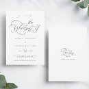 Search for sage green wedding stationery Whimsical typography
