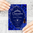 Search for blue quinceanera invitations 15th birthday