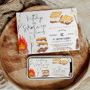 Search for smores birthday invitations Smore fun