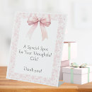 Search for baby shower tabletop signs Script