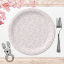 Search for pink toile plates Baby girl