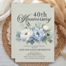 Search for 40th anniversary invitations Typography