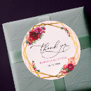 Search for red and gold wedding stickers Modern