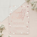 Search for confetti bridal shower invitations Elegant