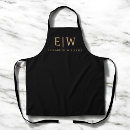 Search for black craft aprons For her