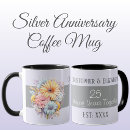 Search for silver anniversary mugs Grey