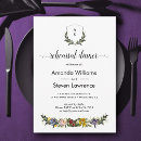Search for wildflower rehearsal dinner invitations Spring summer fall