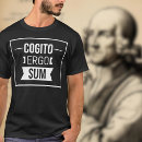 Search for latin phrases tshirts Cogito ergo sum