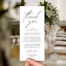 Search for party wedding thank you cards Black and white