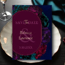 Search for jewel tone save the dates Moody