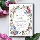 Search for watercolor wreath invitations Boho