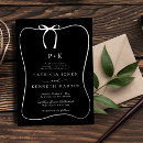 Search for line art wedding invitations Black and white