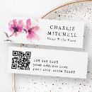 Search for flower shape business cards Professional