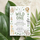 Search for wild animal baby shower invitations For her