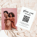 Search for rsvp enclosure cards Black and white