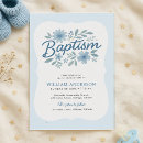 Search for boys baby dedication invitations Watercolor flowers