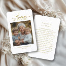 Search for in loving memory prayer cards Forever in our hearts