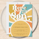 Search for it s a boy invitations Here comes the son
