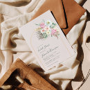 Search for blush bridal shower invitations Boho