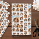 Search for grid wrapping paper Photo collage