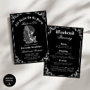 Search for skeleton invitations Black and white