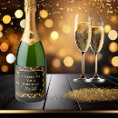 Search for glitter labels Black and gold