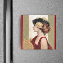 Search for lady in red magnets Elegant