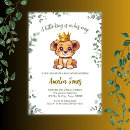 Search for lion king baby shower invitations Safari