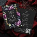 Search for moody floral wedding invitations Elegant