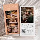 Search for photo strip save the dates Modern minimalist