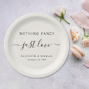 Search for fancy paper plates Nothing fancy just love