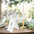 Search for folded table cards Green