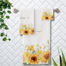 Search for sunflower bath sets Elegant