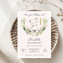 Search for kittens invitations Baby girl