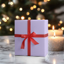 Search for lilac wrapping paper Solid