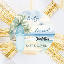 Search for beach baby shower stickers Boy