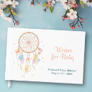 Search for boho baby guest books White