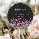 Search for purple wildflower stickers Watercolor