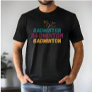 Search for badminton shuttlecock tshirts Coach