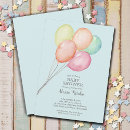 Search for pastel baby boy shower invitations Blue