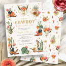 Search for boho western baby shower invitations Saddle up