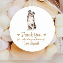 Search for dog wedding stickers Dog of honour