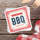 Search for red and white gingham napkins 4th of july