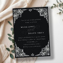 Search for modern couple invitations Black and white