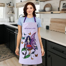 Search for purple butterfly aprons Butterflies