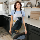 Search for black raven aprons Bird