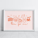 Search for kitchen posters Whimsical